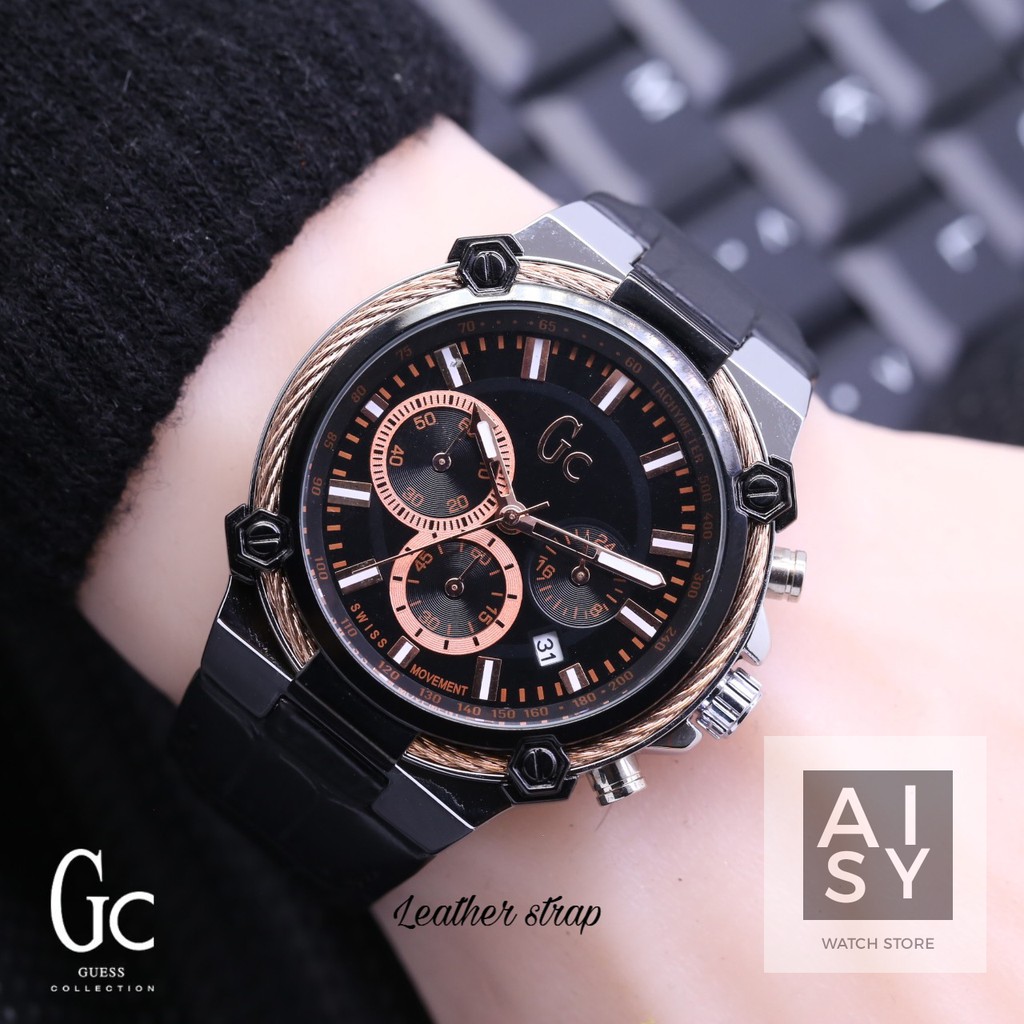 JAM TANGAN PRIA GC KULIT