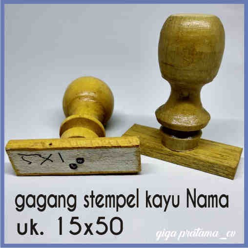 

GAGANG STEMPEL KAYU UK.15X50