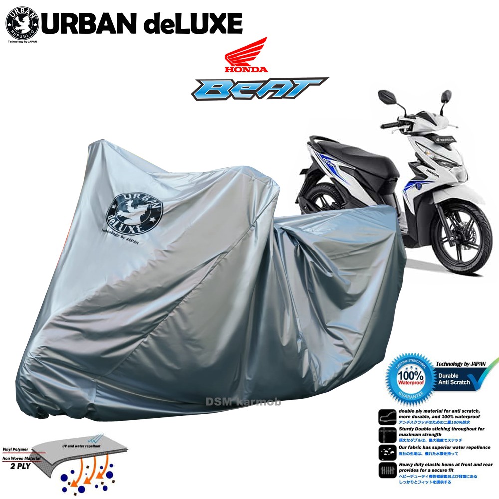 Urban Deluxe / Cover Motor Honda Beat / Cover Motor Urban 2 Lapis Waterproof / DSM
