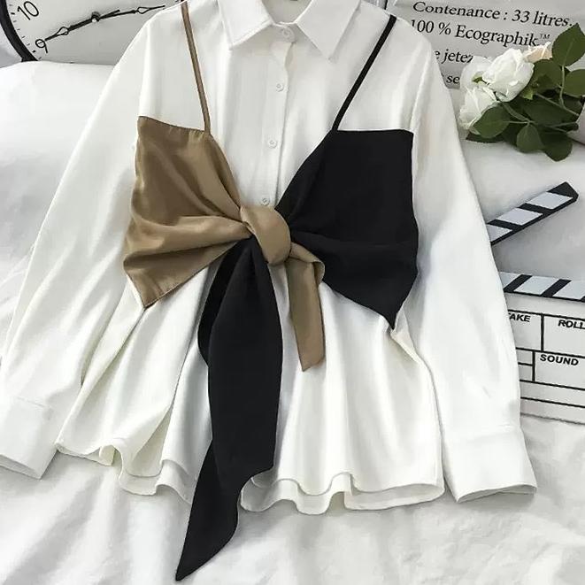 [R.A] Magnolia Top Atasan Blouse Muslim Fashion Wanita