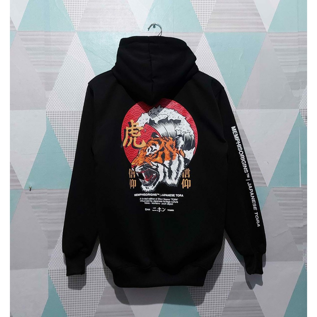 SWEATER HOODIE JUMPER PREMIUM MURAH BM ORI MEMPHIS ORIGINS JAPANESE TORA