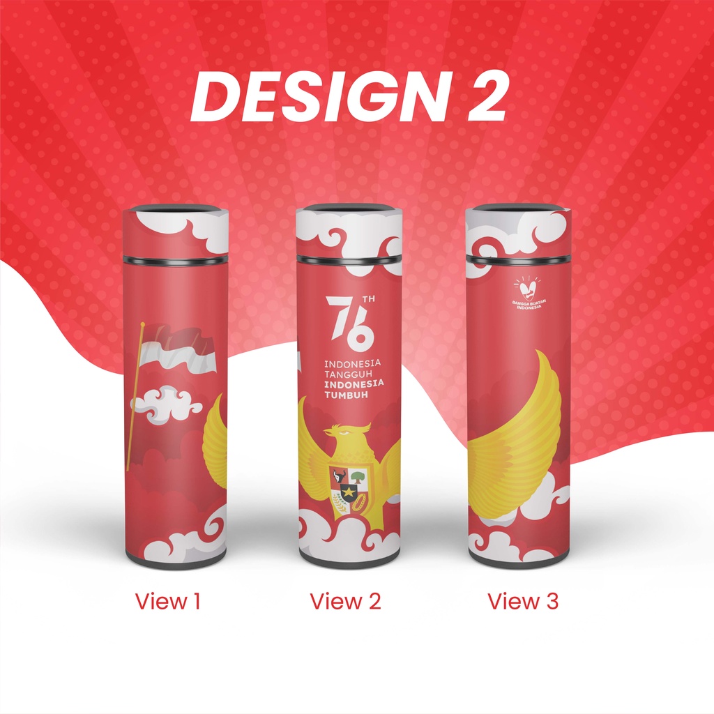 PROMO PAKET TUMBLER CUSTOM KEMERDEKAAN 17 AGUSTUS- SPESIAL HUT RI-SOUVENIR HUT RI