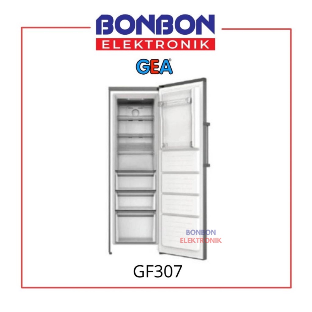 GEA Stainless Steel Upright Freezer GF-307 / GF307 No Frost