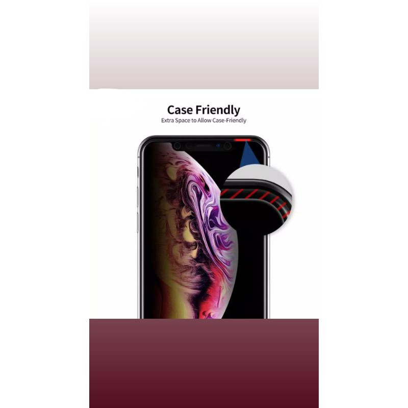 10D FULL CURVED ANTI SPY TEMPERED GLASS OPPO REALME 6/REALME 6 PRO/F7/F9/F15/RENO 3/TG/ANTI GORES