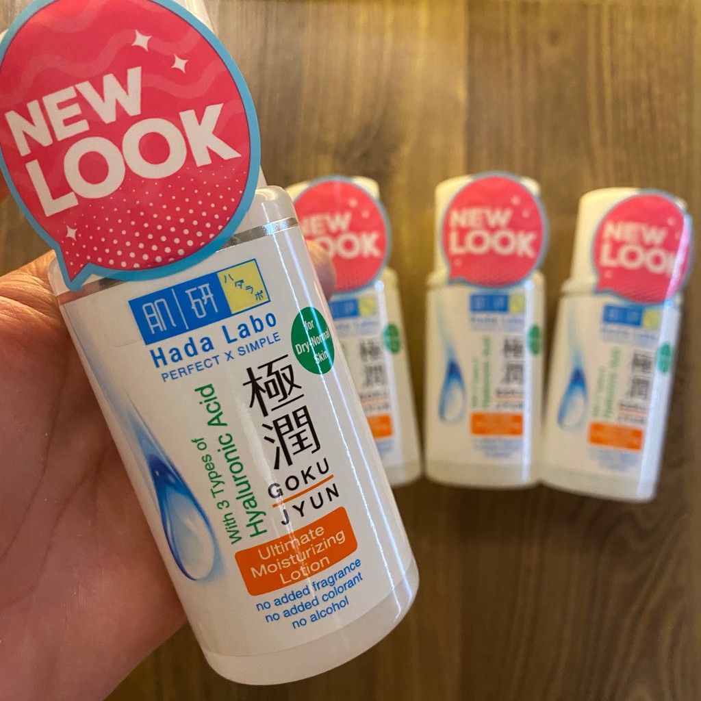 ❤️ Cloudy ❤️ HADA LABO Gokujyun Ultimate MOISTURIZING LOTION 100ml (FOR DRY SKIN / GARIS ORANGE)