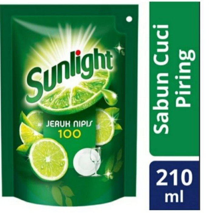 Sunlight 210ml Sabun Pencuci Piring