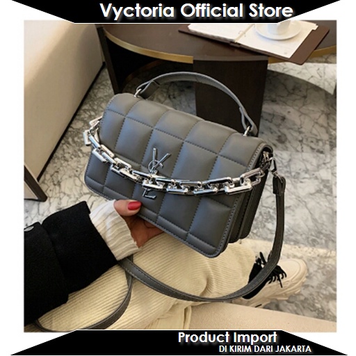 (COD) Vyctoria VOS5423 Tas Selempang Wanita Fashion Import Promo EL5423 CR7415 LT1321 1321 7415 5423