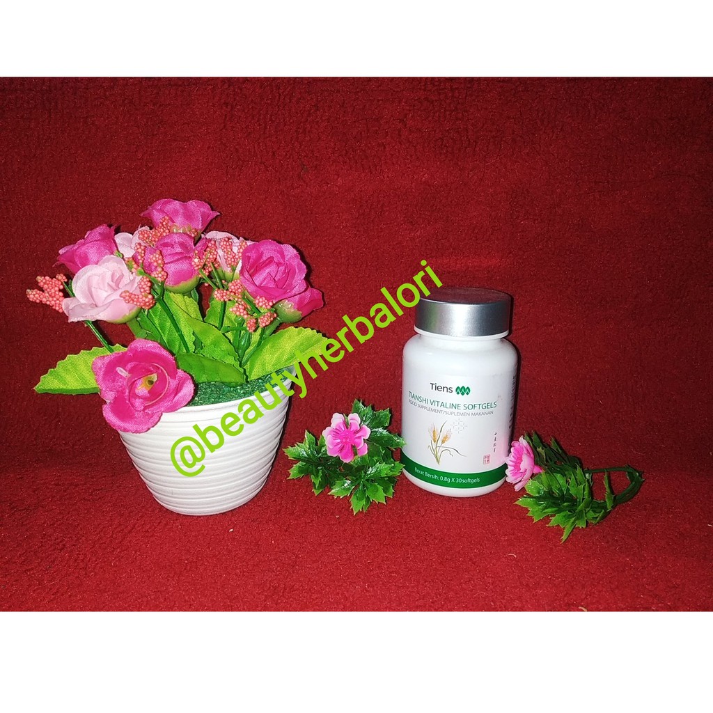 VITALINE SOFTGEL ECER ( PEMUTIH ALAMI/STREETMARCKS )