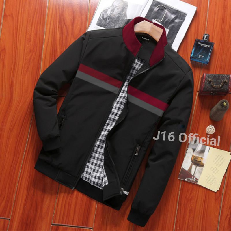 OUTDOOR REI | Jaket Harrington Baby Canvas Pria OUTDOOR INDOOR Premium Original Kombinasi