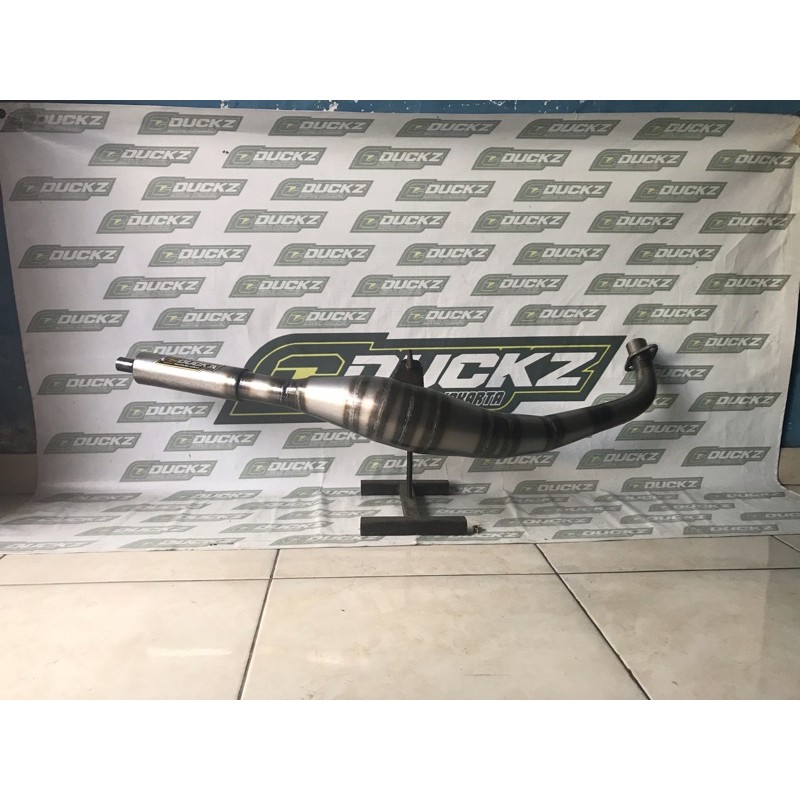 Knalpot Cduckz Fiz r Kolong Samping Full Plat Terbaru