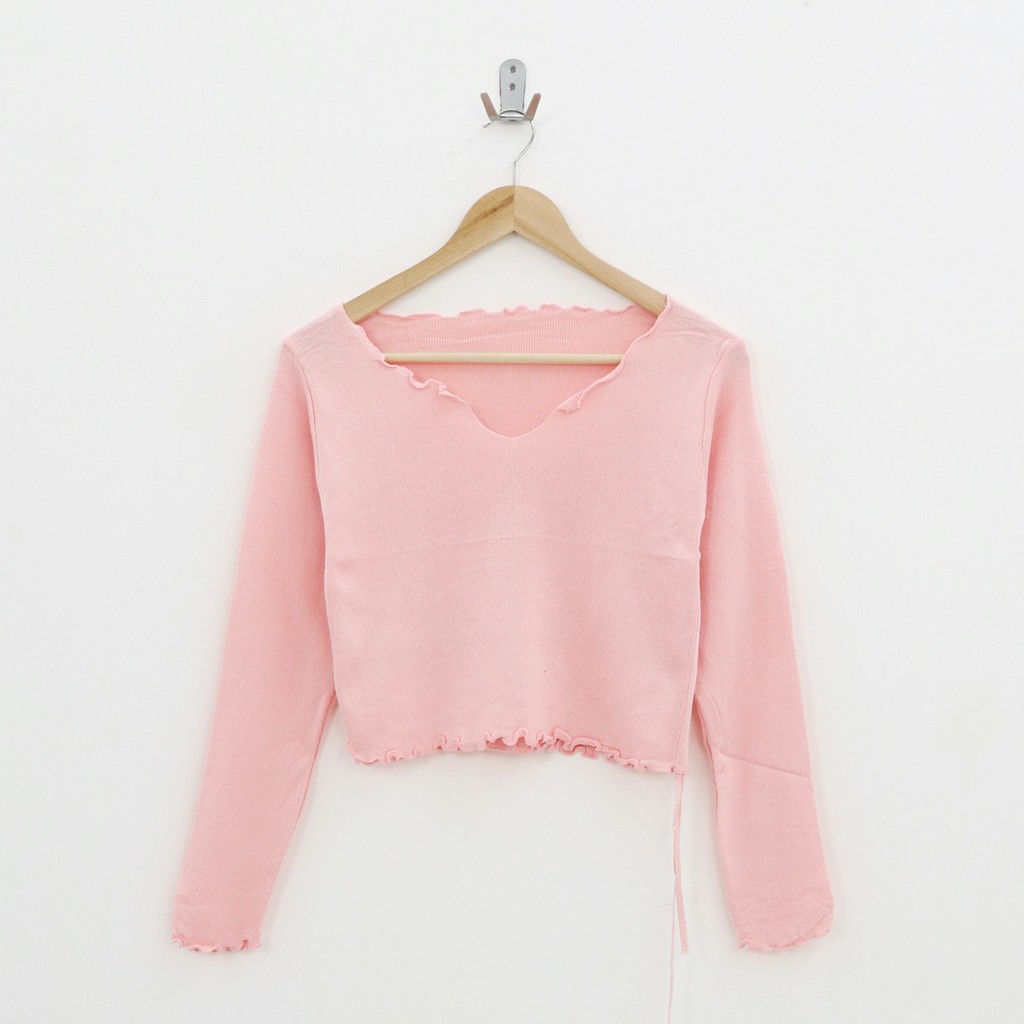 Bovi knit long top -Thejanclothes