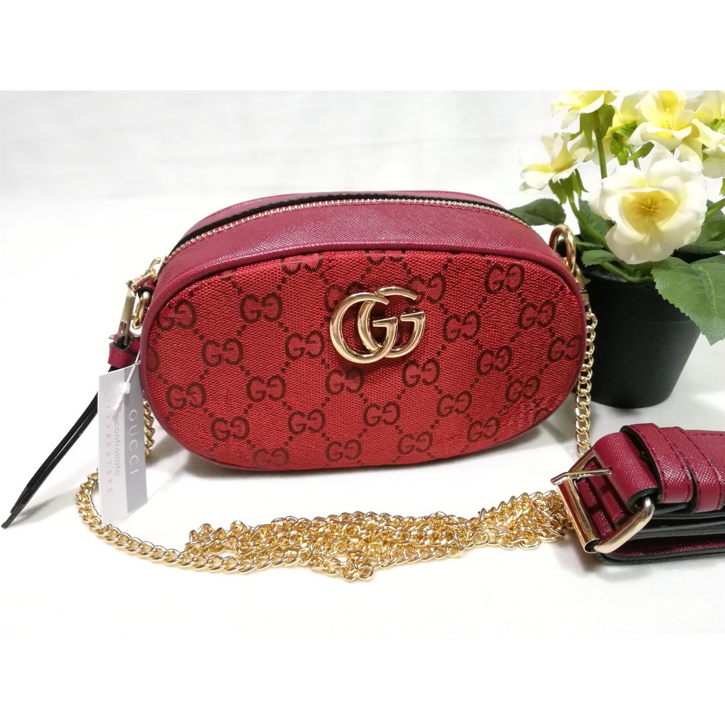 GUCCI BELT MARMONT CANVAS 2 TALI NAGITA TERMURAH MODIS