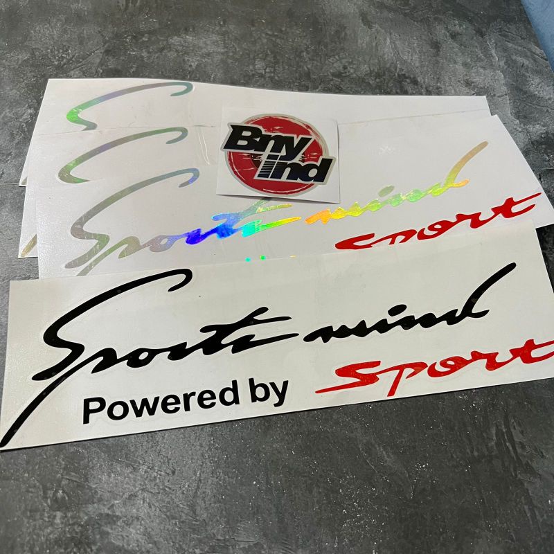 STICKER SPORT MIND PRODUCED BY SPORT STICKER MOBIL ATICKER MOTOR CUTTING