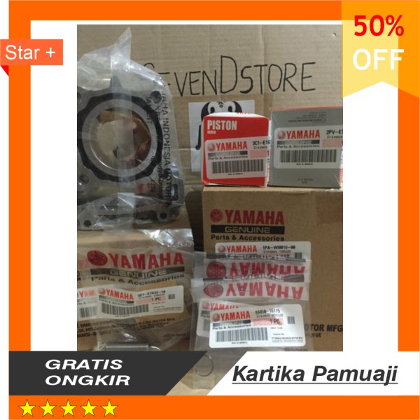 Cylinder Blok Assy Piston Kit 1PA Vixion Old New Vixion NVL Original YGP