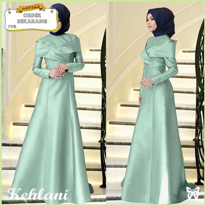 Sale Dress Maxi Gamis Baju Wanita Muslim Kehlani Balotely Good Quality Termurah