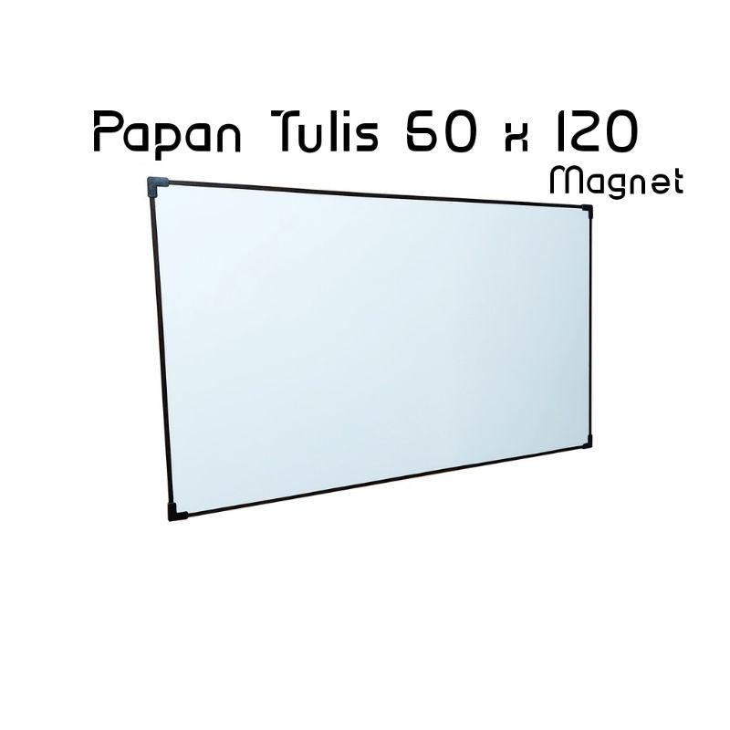 

Whiteboard V-Tec 60 x 120 magnet / papan Tulis Tempel 60 x 120 cm Magnet