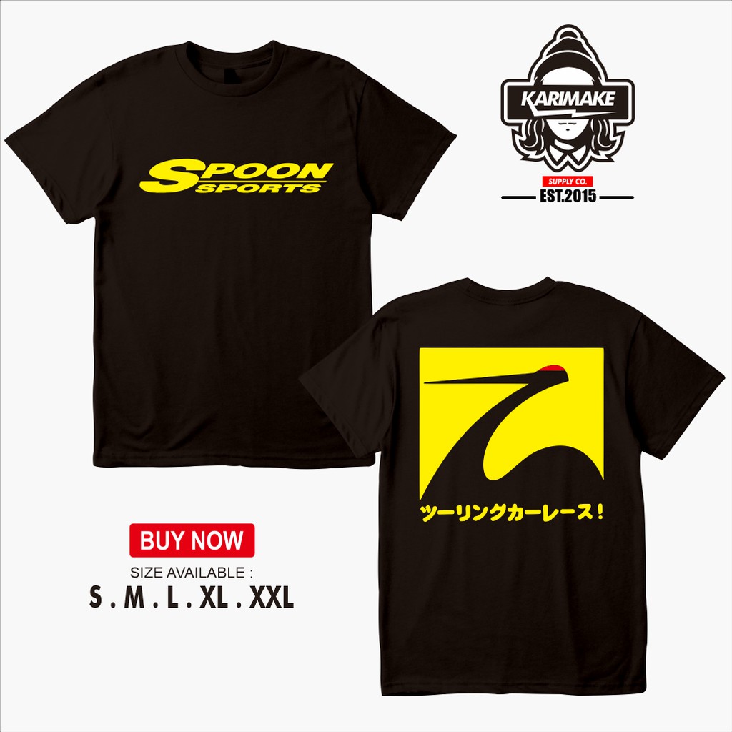Kaos Baju Racing Spoon Sports Kaos Otomotif - Dikaosan Store
