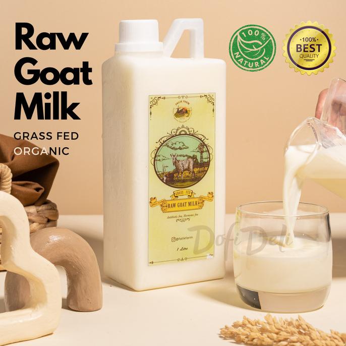 

[COD] Grass Fed Raw Goat Milk / Susu Kambing Segar Falik Farm [COD]
