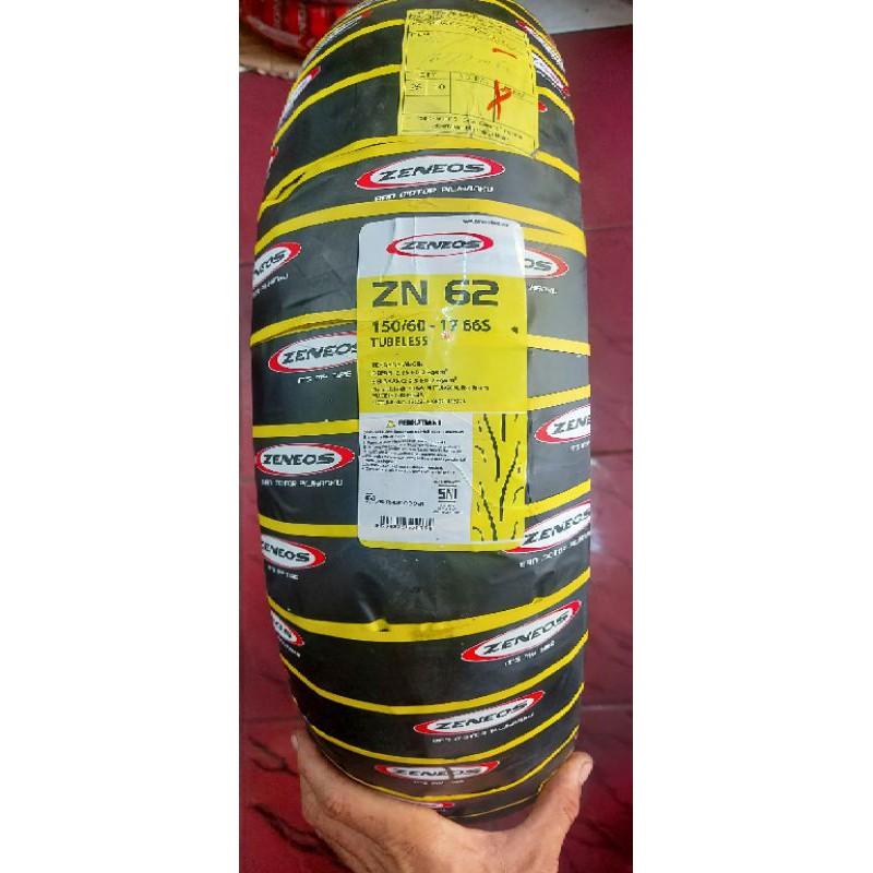 Ban Zeneos ZN 62 / ZN62 tubles 150/60-17 ring 17