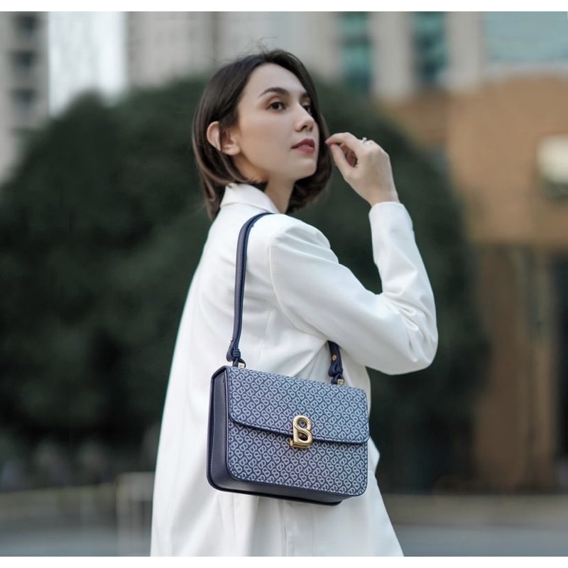 Buttonscarves Audrey Monogram Bag