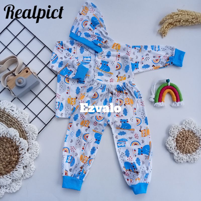 Setelan baju tidur bayi piyama bayi / baju stelan cindung