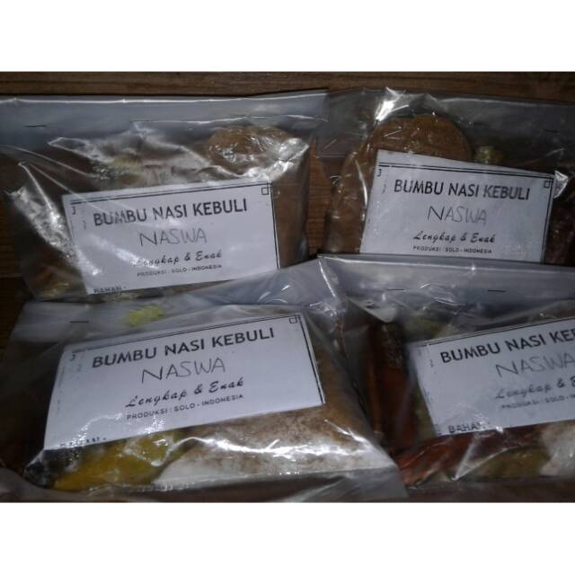 

Paket bumbu nasi kabuli
