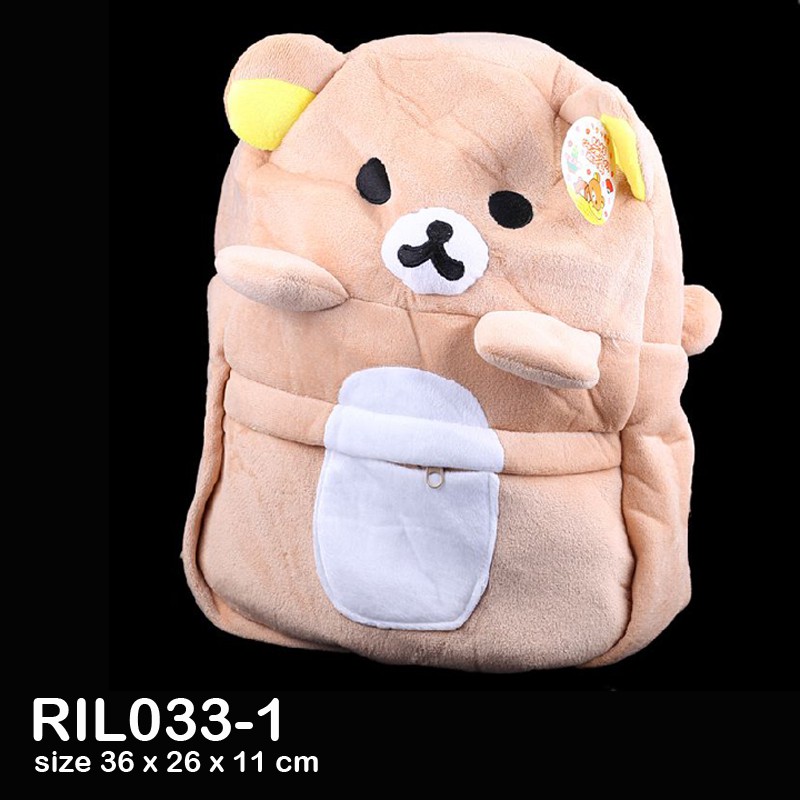 Backpack Wanita Tas school rilakkuma RIL033 lucu muat pakaian stylish backpack terbaru model korea X