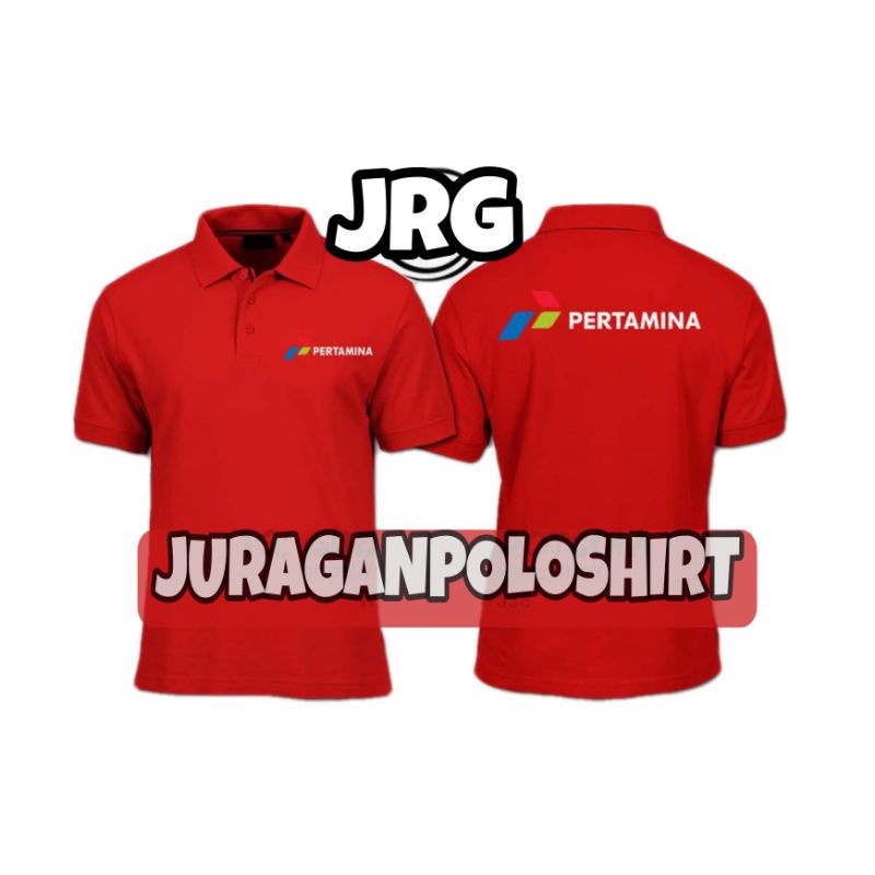 BAJU KAOS POLO TSHIRT PERTAMINA BUMN - KAOS PERTAMINA BUMN -  POLOSHIRT PERTAMINA - BAJU PERTAMINA