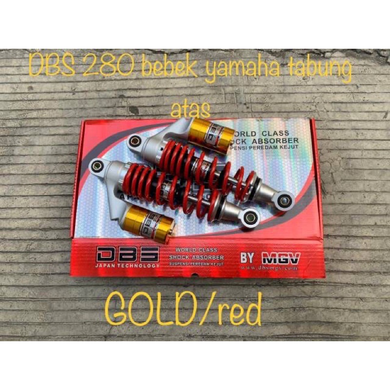 Shock Tabung Dbs Original Ukuran 280,340 Jupiter z,Vega r,Supra,Kharisma,Rx King,Tiger Dll