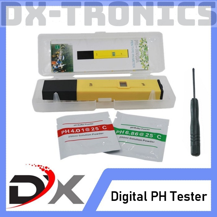 pH Meter Tester Digital Air Akuarium Hidroponik set