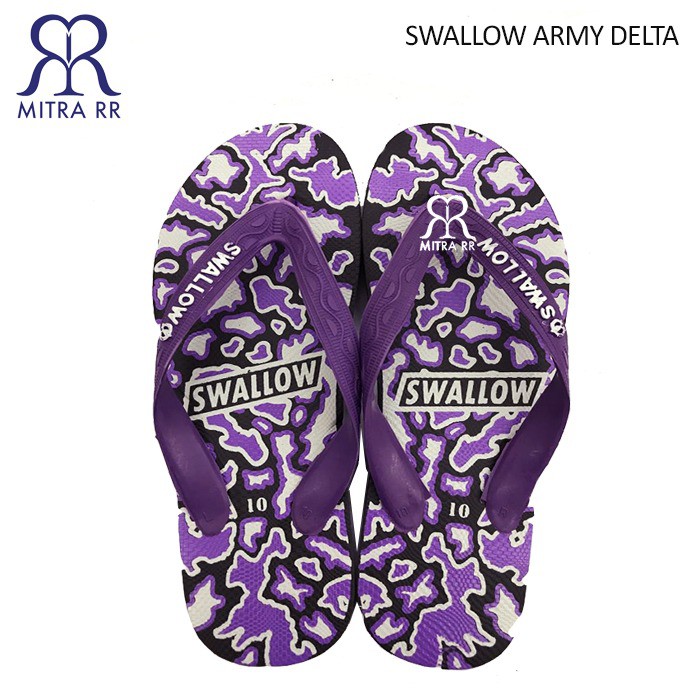 Sandal Swallow Army Delta / Sendal Jepit Wanita / Sendal Pantai Swalow TERBARU 2019 / Tali Jepit Sandal