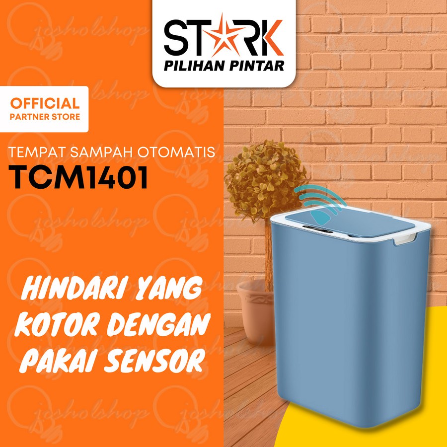 STARK TEMPAT SAMPAH SENSOR OTOMATIS 14 L TEMPAT SAMPAH ELEKTRIK 14 L