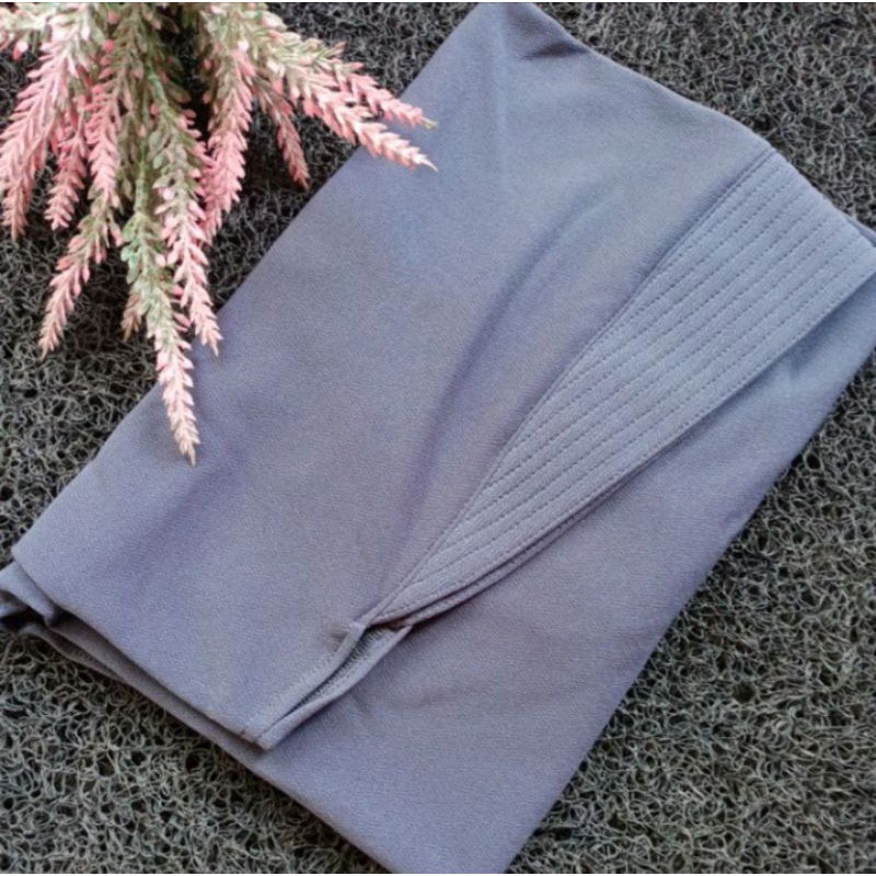 040 Sherin Polos Ori Aldhans hijab instan jilbab kerudung original al-dhans-Abu tua