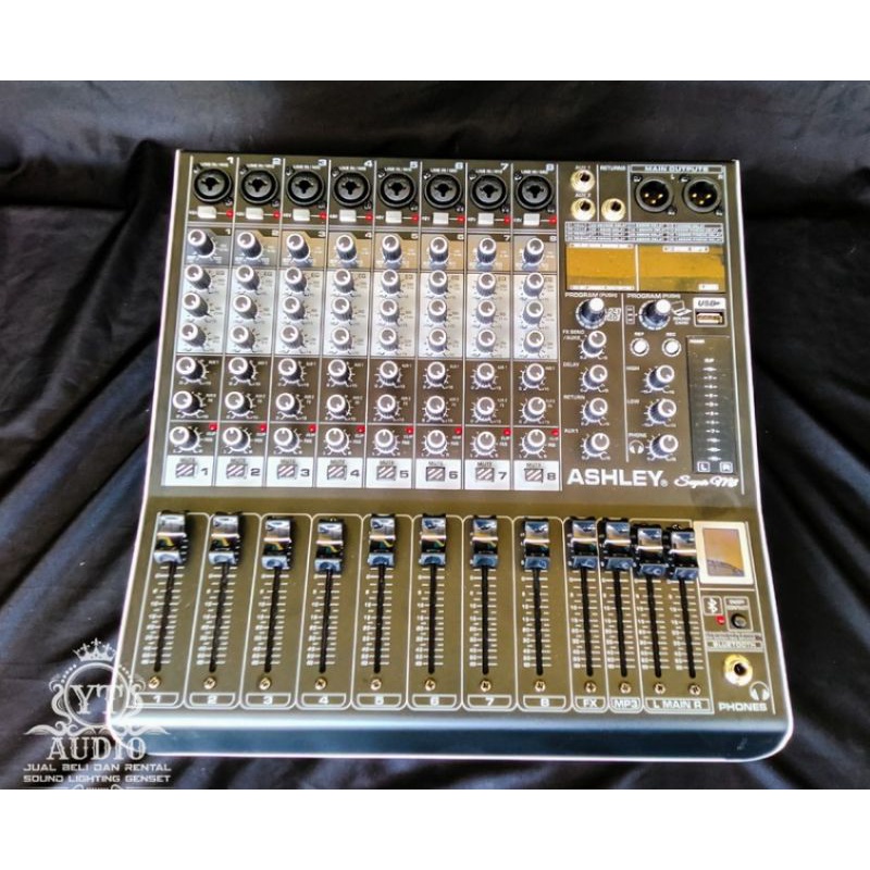 MIXER AUDIO ASHLEY SUPER M8 promo