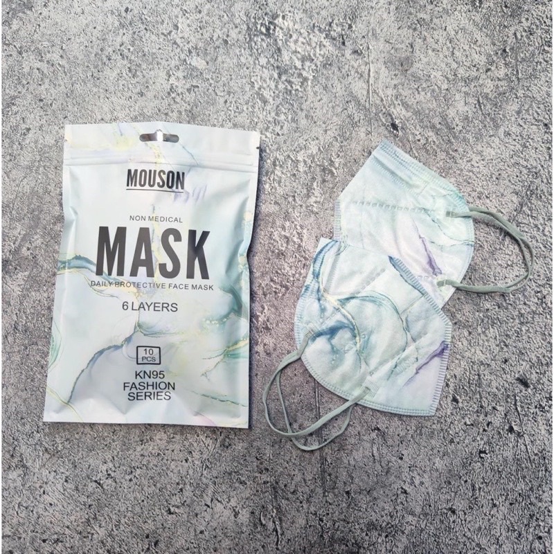 PROMO MASKER KN95 MOUSON 1 SACHET ISI 10PC (BUKAN REPACK)