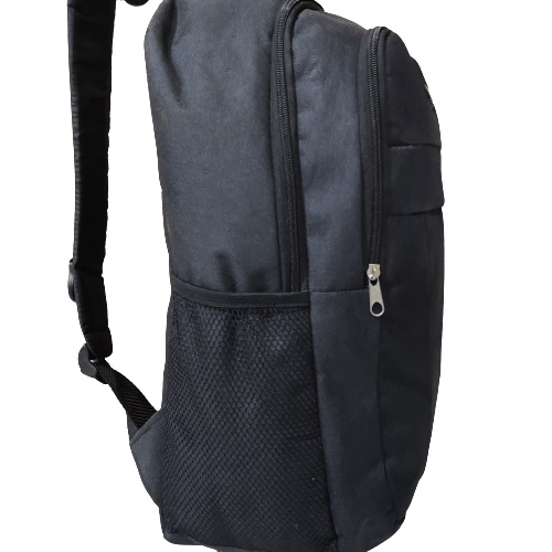 Backpack Polo Denim Casual Pria Wanita Tas Ransel Laptop Free Raincover