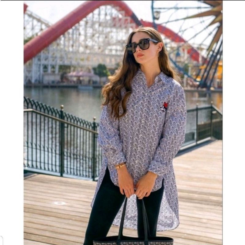 preloved disney x benang jarum buttonscarves name it oversized shirt