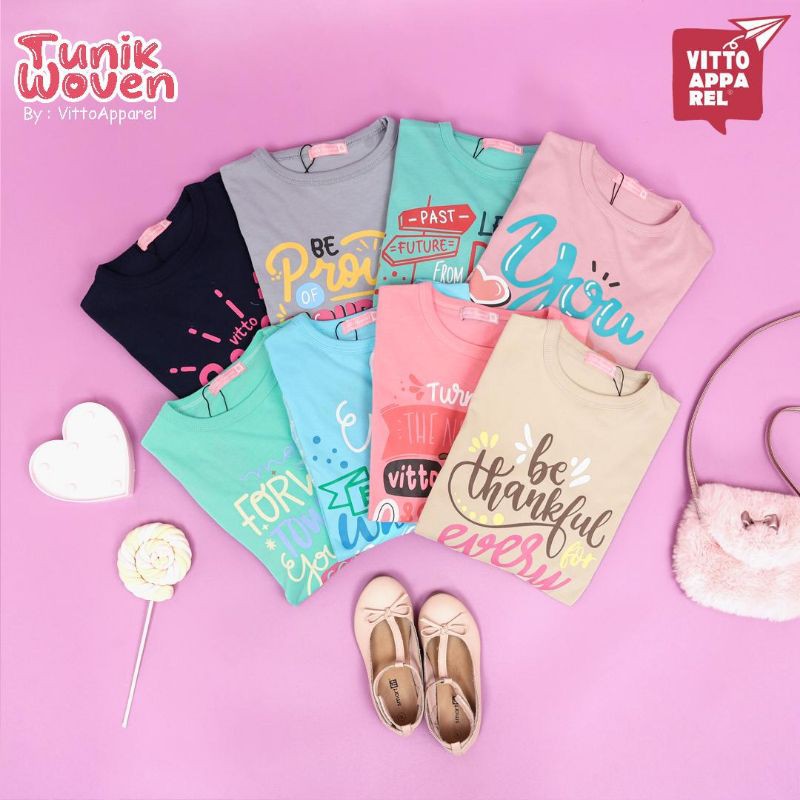 Tunik Woven By Vitto Kidswear