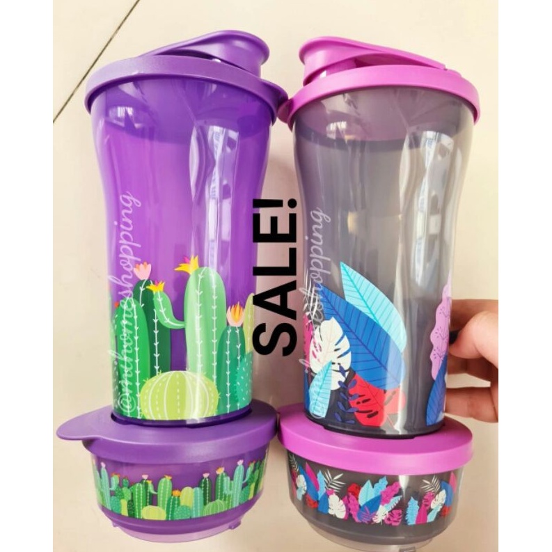 ilumina Tumbler SET ( botol minum dan mangkuk ) by tuppwr