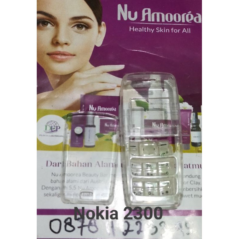 Casing Fullset bening transparan Nokia 2300