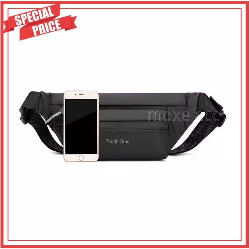Waist Bag / Tas Selempang 3393 Haoshuai Tas Pria Bisa Wanita Anti Air Tough Slhs