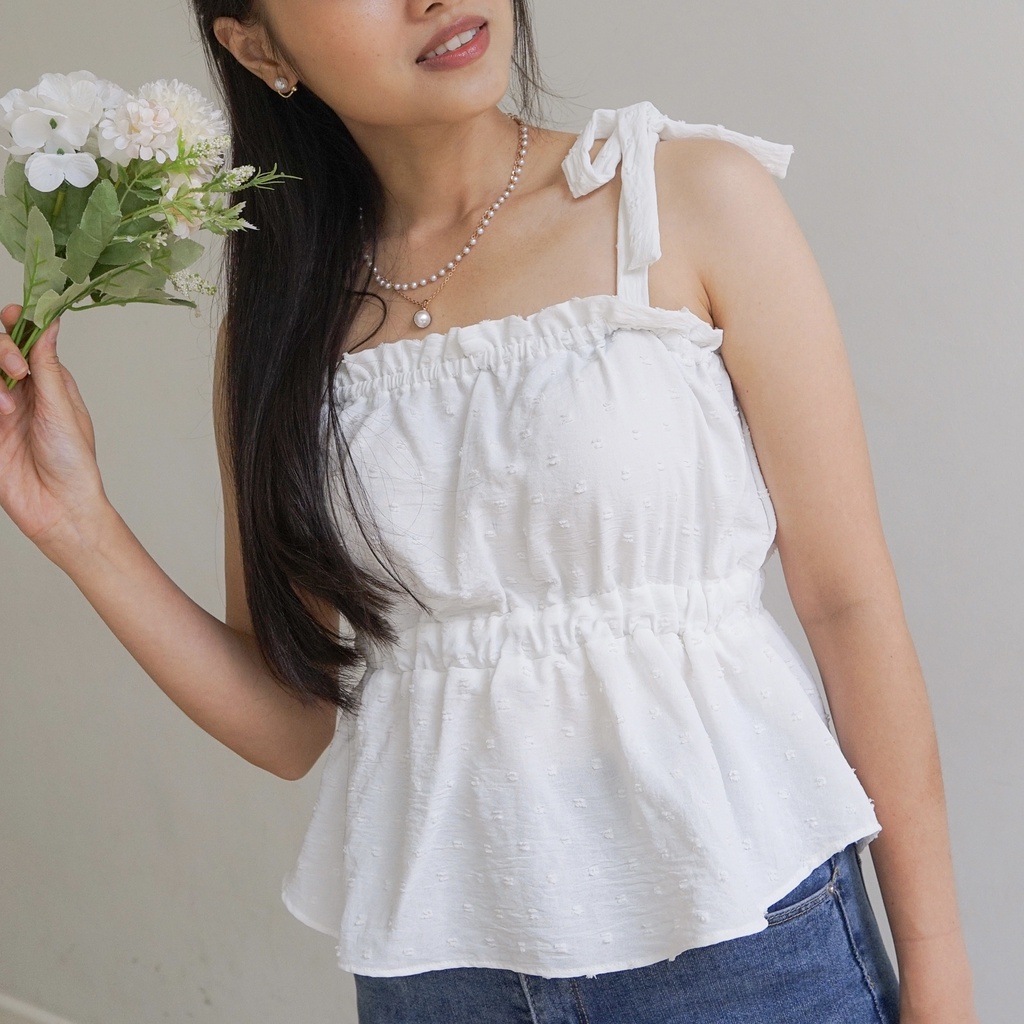 Avore - Lilith Top in Cotton - Atasan Wanita