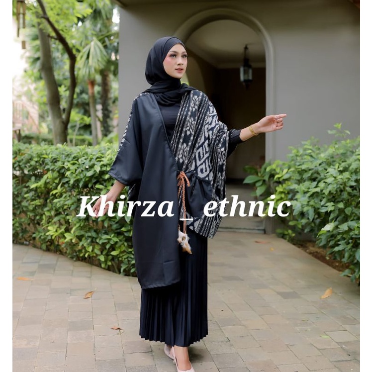 [ READY ] Outer tenun - outer etnik - outer wanita - baju tenun - baju etnik - atasan tenun