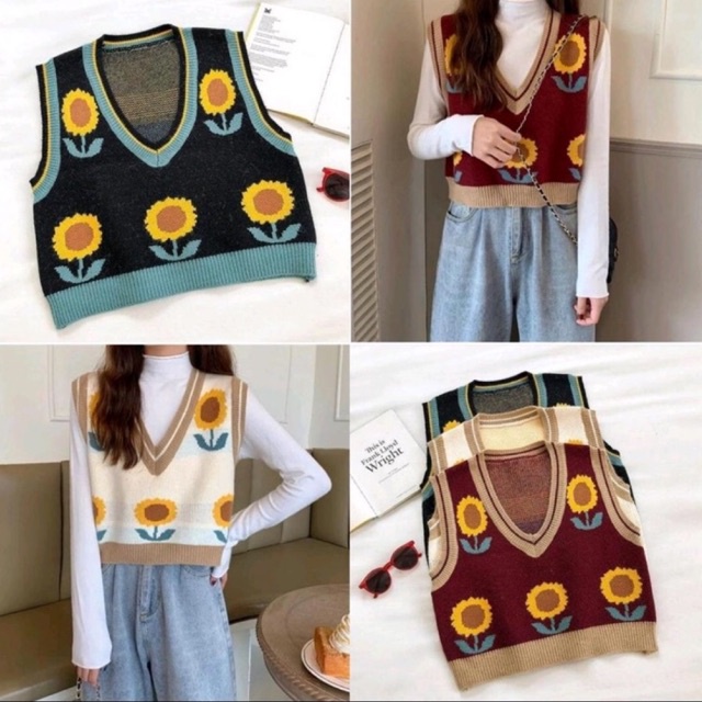VEST RAJUT WANITA / ROMPI WANITA