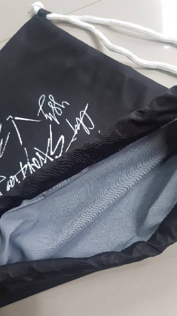 stray kids tas serut ransel string bag kpop signature