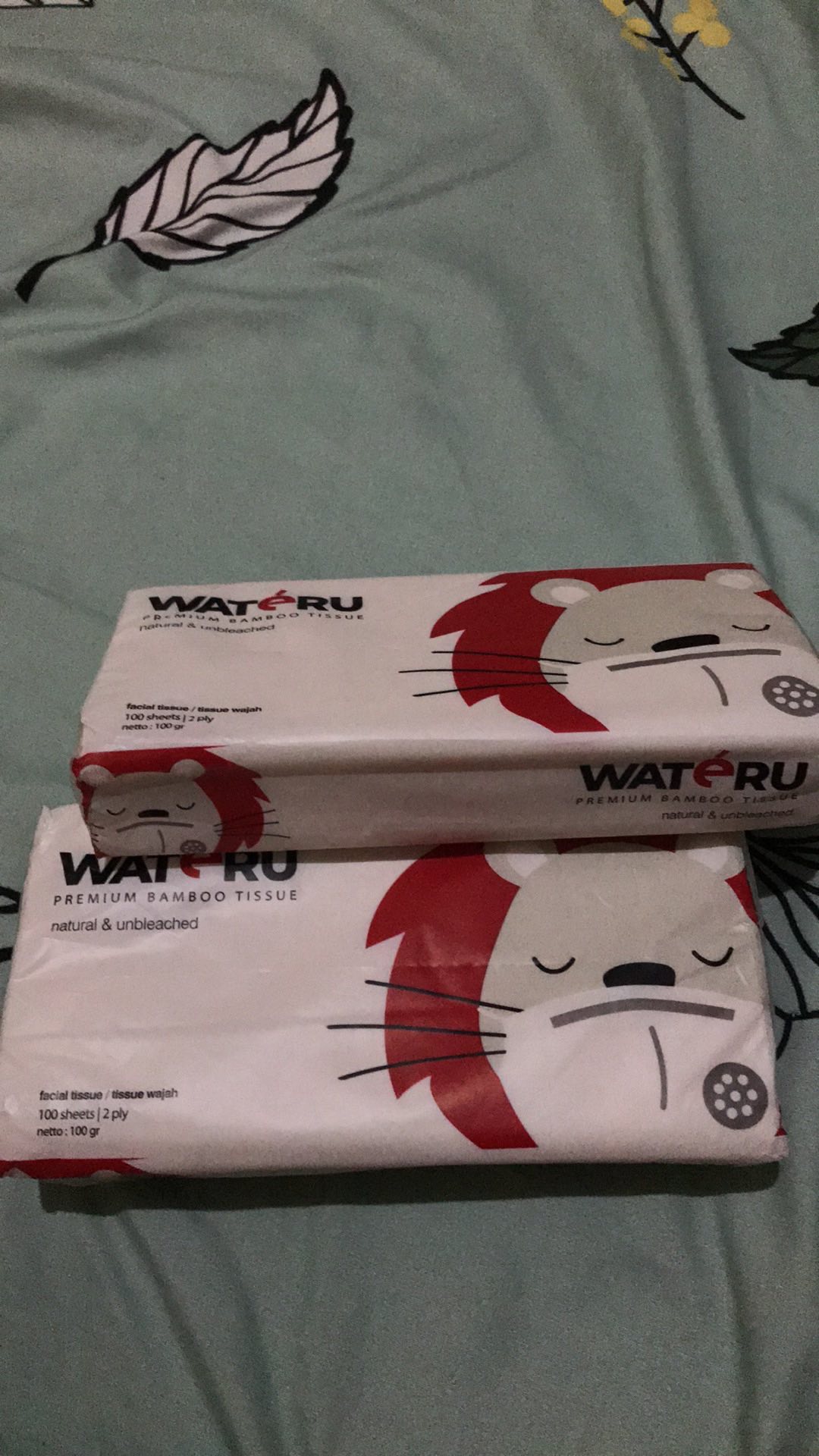 Wateru Premium Bamboo Tissue | Tisu Dapur Toilet Facial Pocket