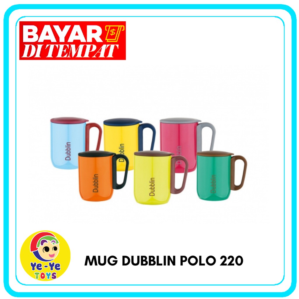 Mug DUBBLIN 220 Ml Thermos Mug Gelas Polo Warna