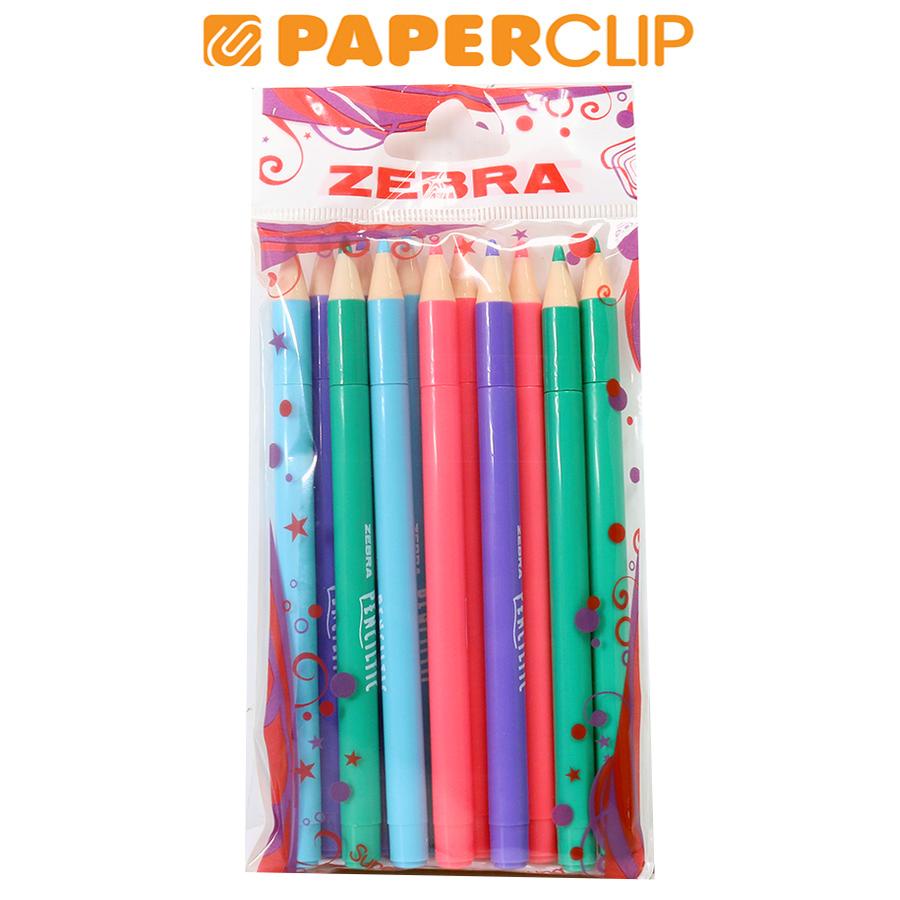 

BALLPOINT ZEBRA ZAI PENCILTIC SET ISI 12 MIX COLOUR