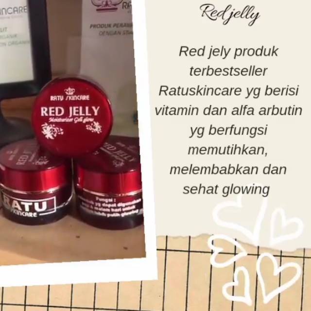 Red jelly ratu skincare