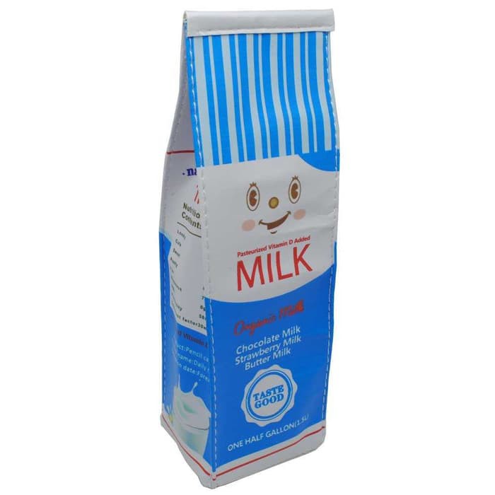 

Kotak Pensil Bentuk Kotak Susu - Biru